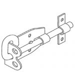 SB slide bolt padlock